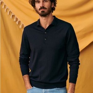 Octobre Editions Mike Sweater Navy - M